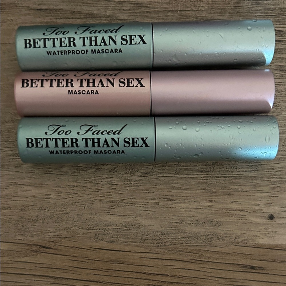 3 brand new-Too Faced Better Than Sex Mascara Set